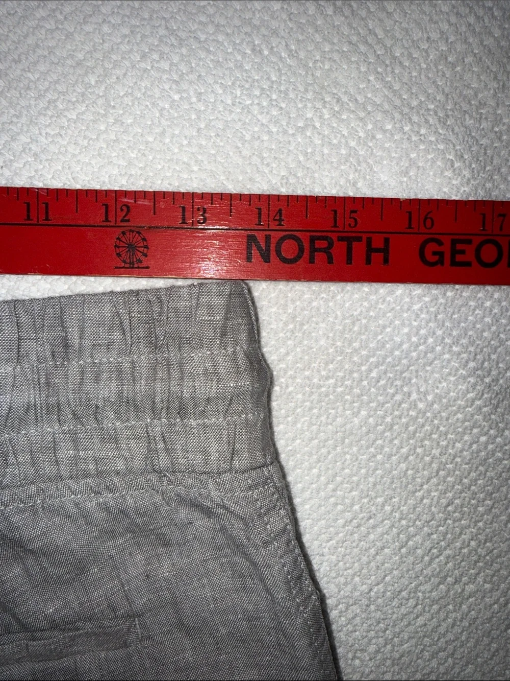 ATHLETA Cabo Linen Grey Heather Shorts 4” | Size 2